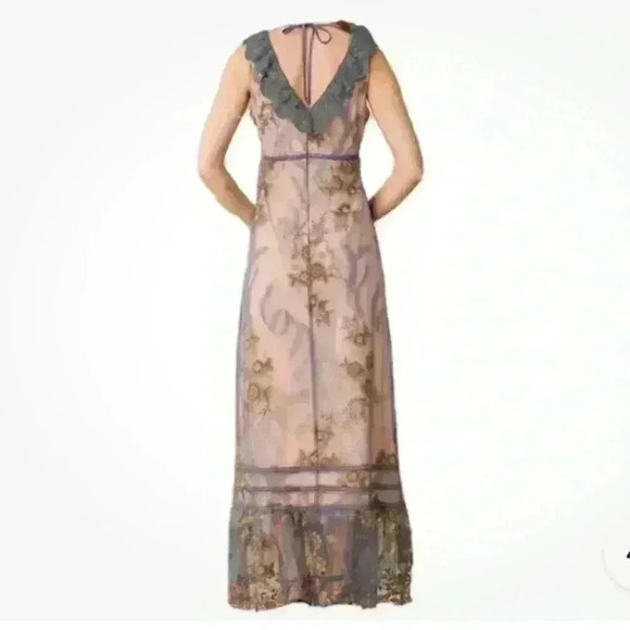 NWT Sundance Embroidered Lace “Cardinal Dress” Medium - Picture 9 of 14